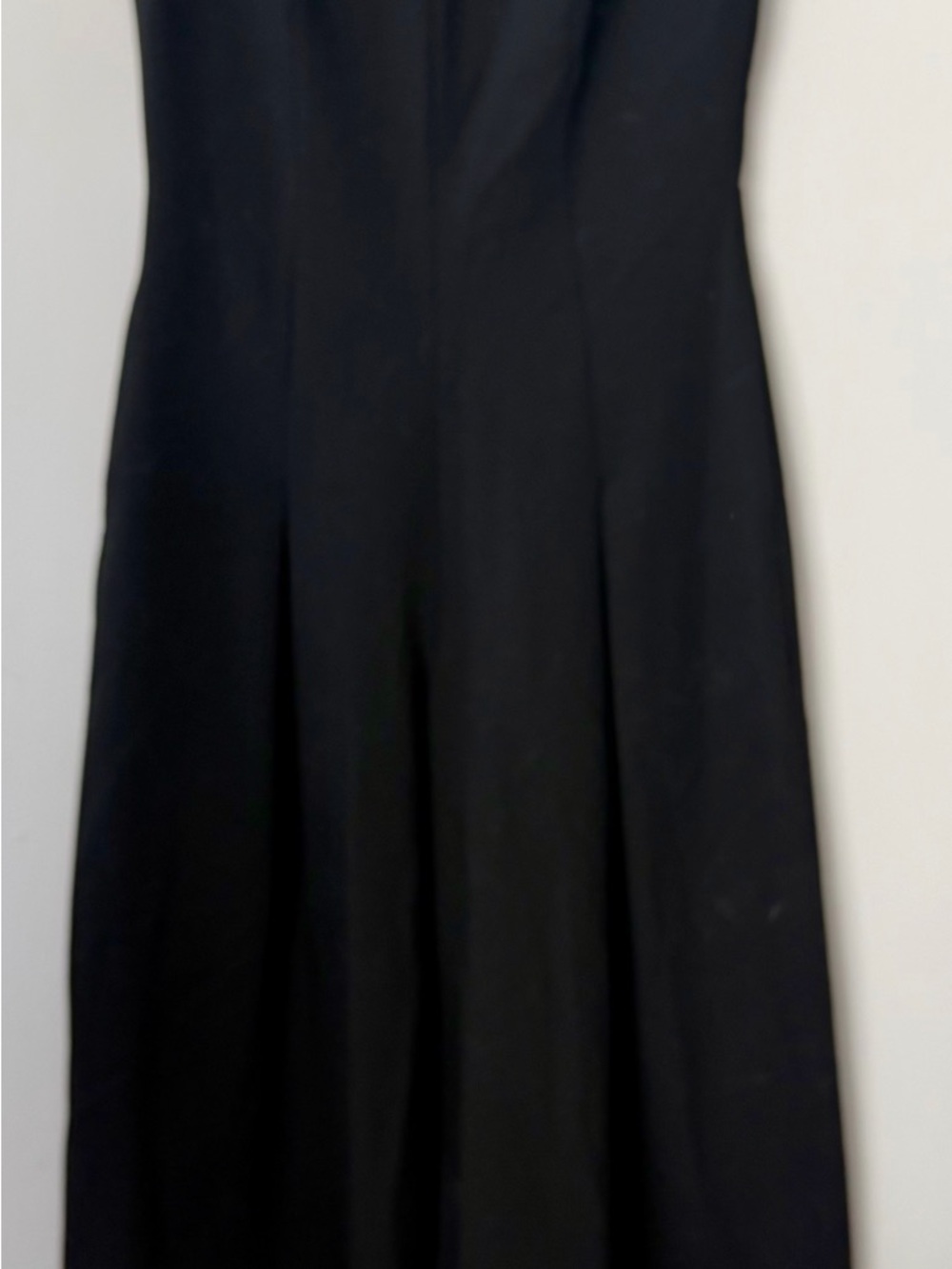 Zara Black Wide Leg Palazzo Jumpsuit Medium
